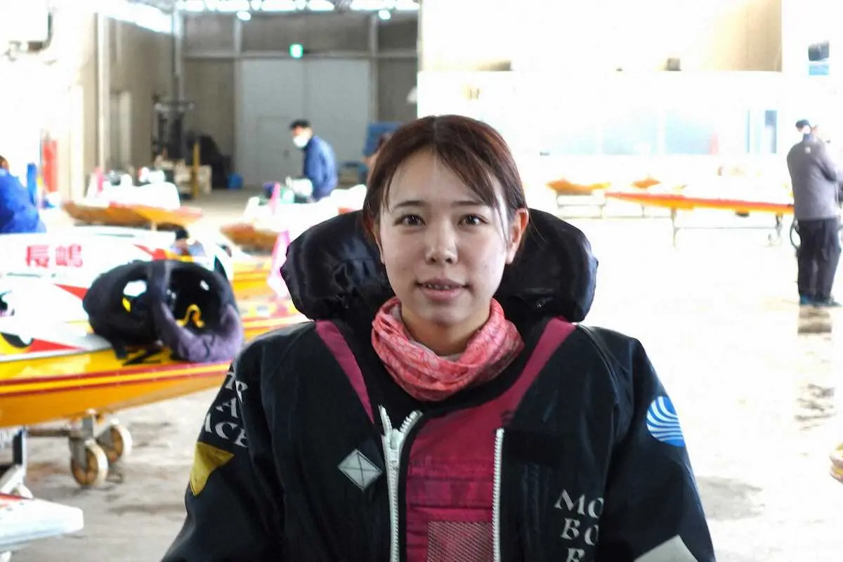 【画像・写真】【三国ボート　G3オールレディース】坂野さくら　果敢なレースで巻き返し成功