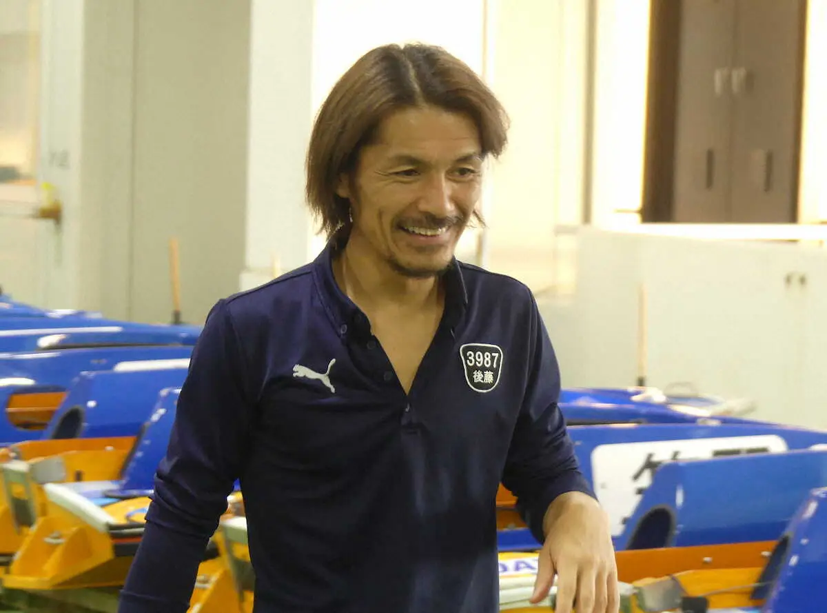 【画像・写真】【浜名湖ボート・オレンジリボン運動支援競走】後藤正宗　節イチ足で11年ぶり地元戦Vへ