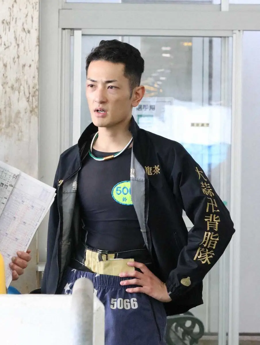 【画像・写真】【浜名湖ボート　創刊75周年記念　スポーツニッポン菊花杯】鈴木孝明　機力アップ