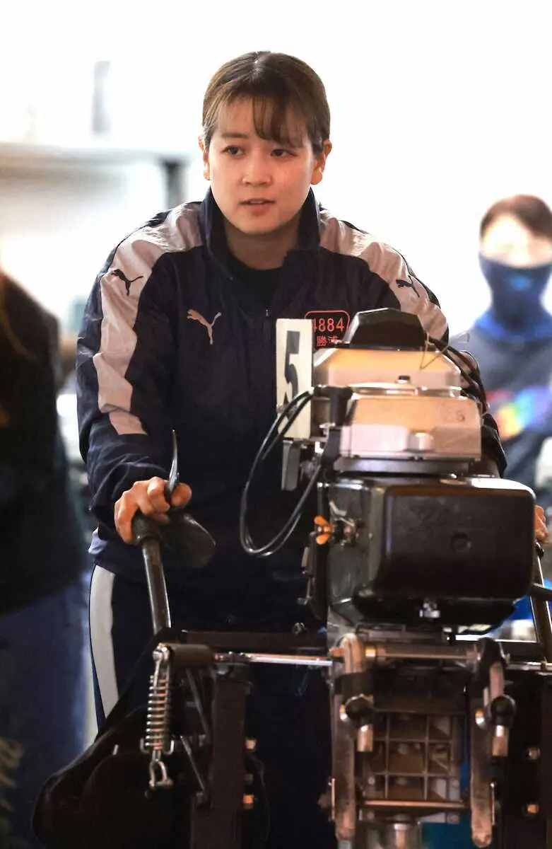 【画像・写真】【尼崎ボート　ヴィーナスシリーズ第17戦】勝浦真帆　準優勝負へ