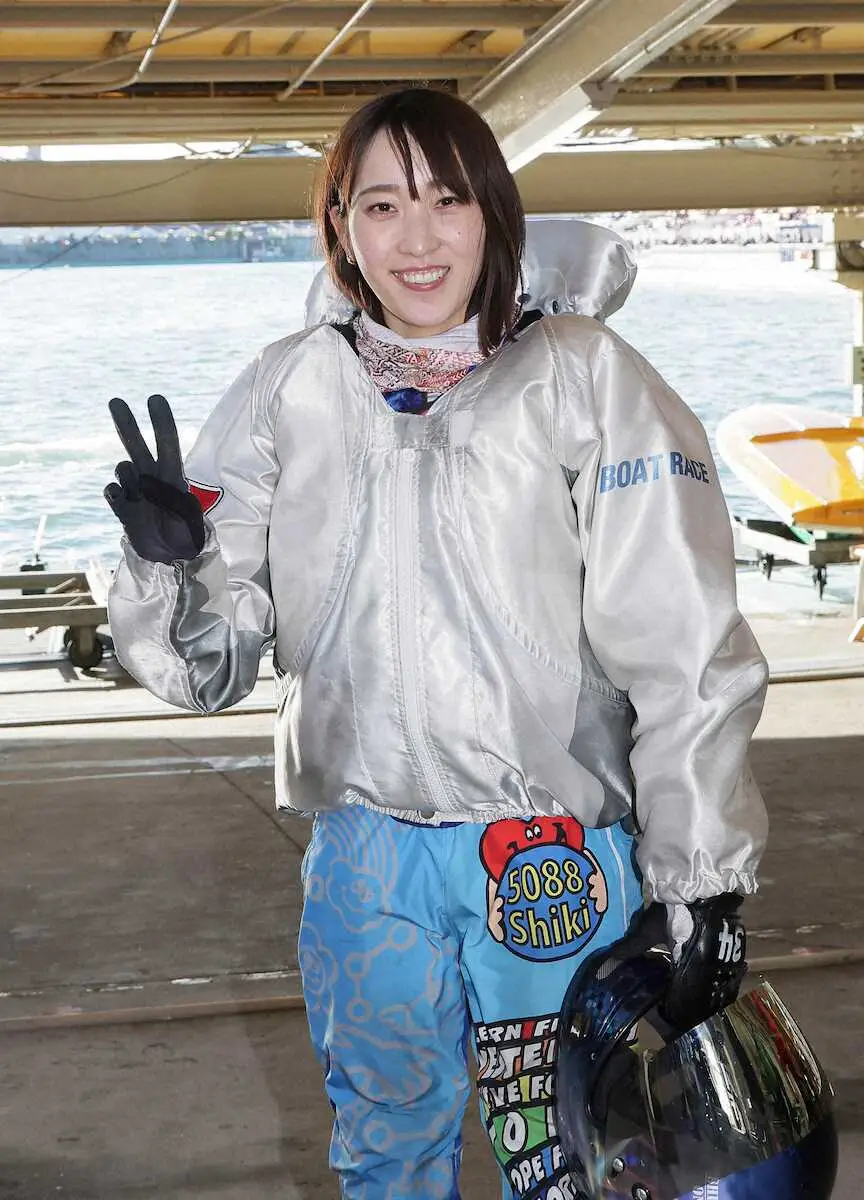 【画像・写真】【尼崎ボート・ヴィーナスシリーズ第17戦】高憧四季　狙うはデビュー初Vに続く2号艇V