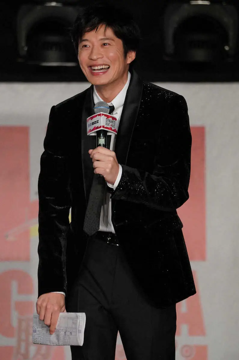 【画像・写真】【住之江4日目　SGグランプリ】田中圭　住之江ボートでトークショー