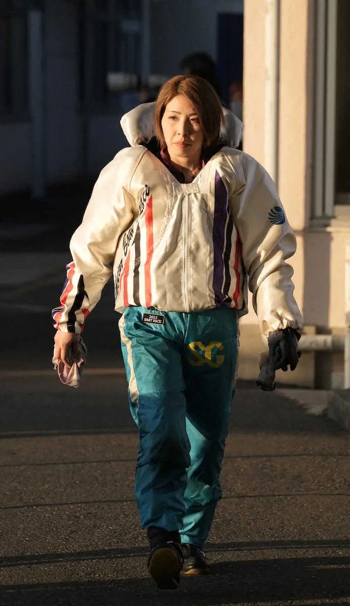 【画像・写真】【多摩川ボート　第12回クイーンズクライマックス】高田ひかる　苦しい展開から残した　当地実績十分