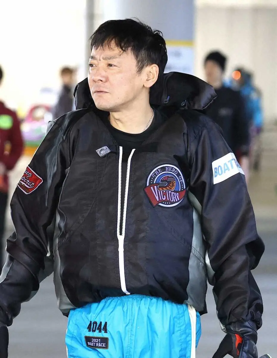 【画像・写真】【住之江ボート・全大阪王将戦】湯川浩司　ペラが合えば…