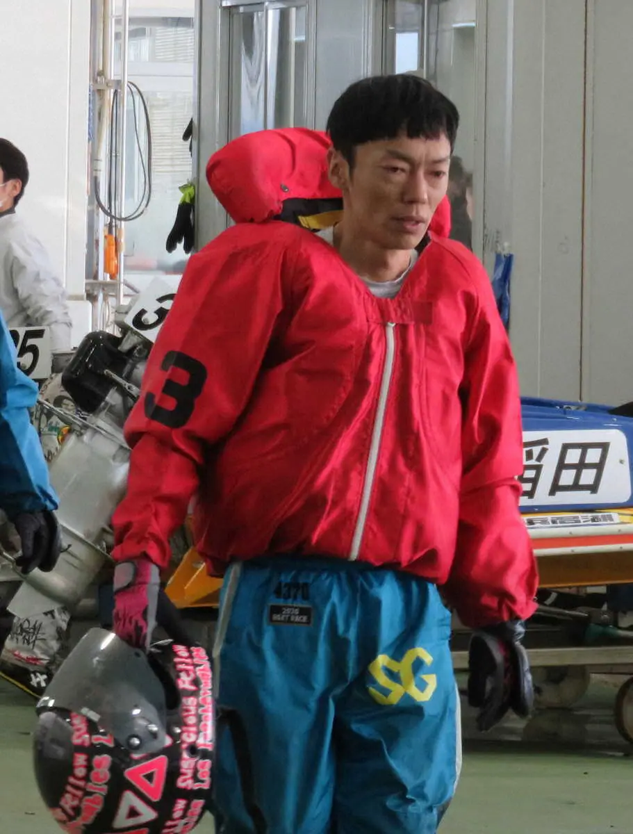 【画像・写真】【浜名湖ボート　ゴールドC　2日目】山口達也が好気配