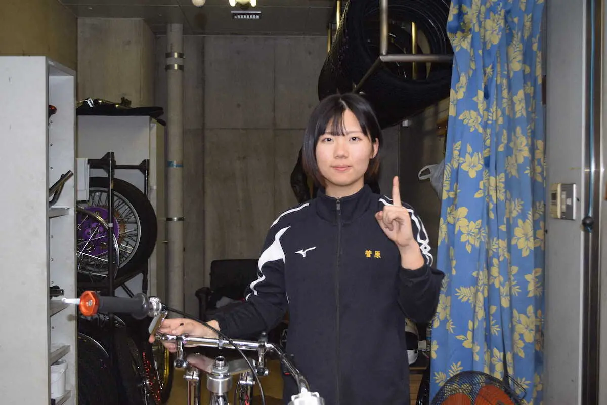 【画像・写真】【川口オート・普通開催】菅原すずの、デビュー3戦目で1着「昨日は泣いてましたが…」