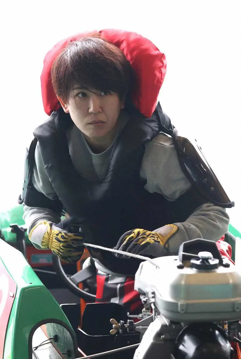 【画像・写真】【津ボート・G3オールレディース】落合直子　抜群の実戦足で6コース2着発進