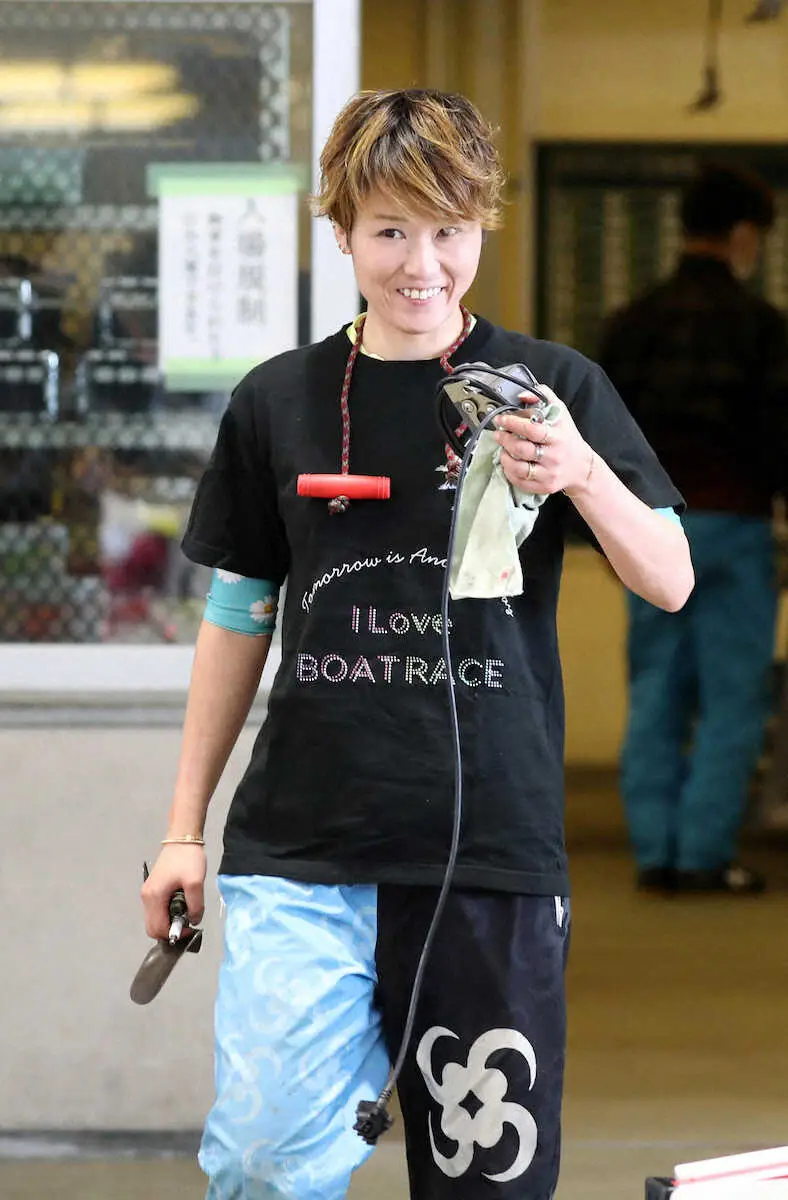 【画像・写真】【まるがめボート　丸亀市議会議長杯】初の地元戦で1着発進　平高奈菜「挑戦の1年に」　　　