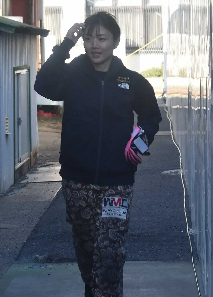 【画像・写真】【津ボート　G3オールレディース】深川麻奈美　整備で上昇