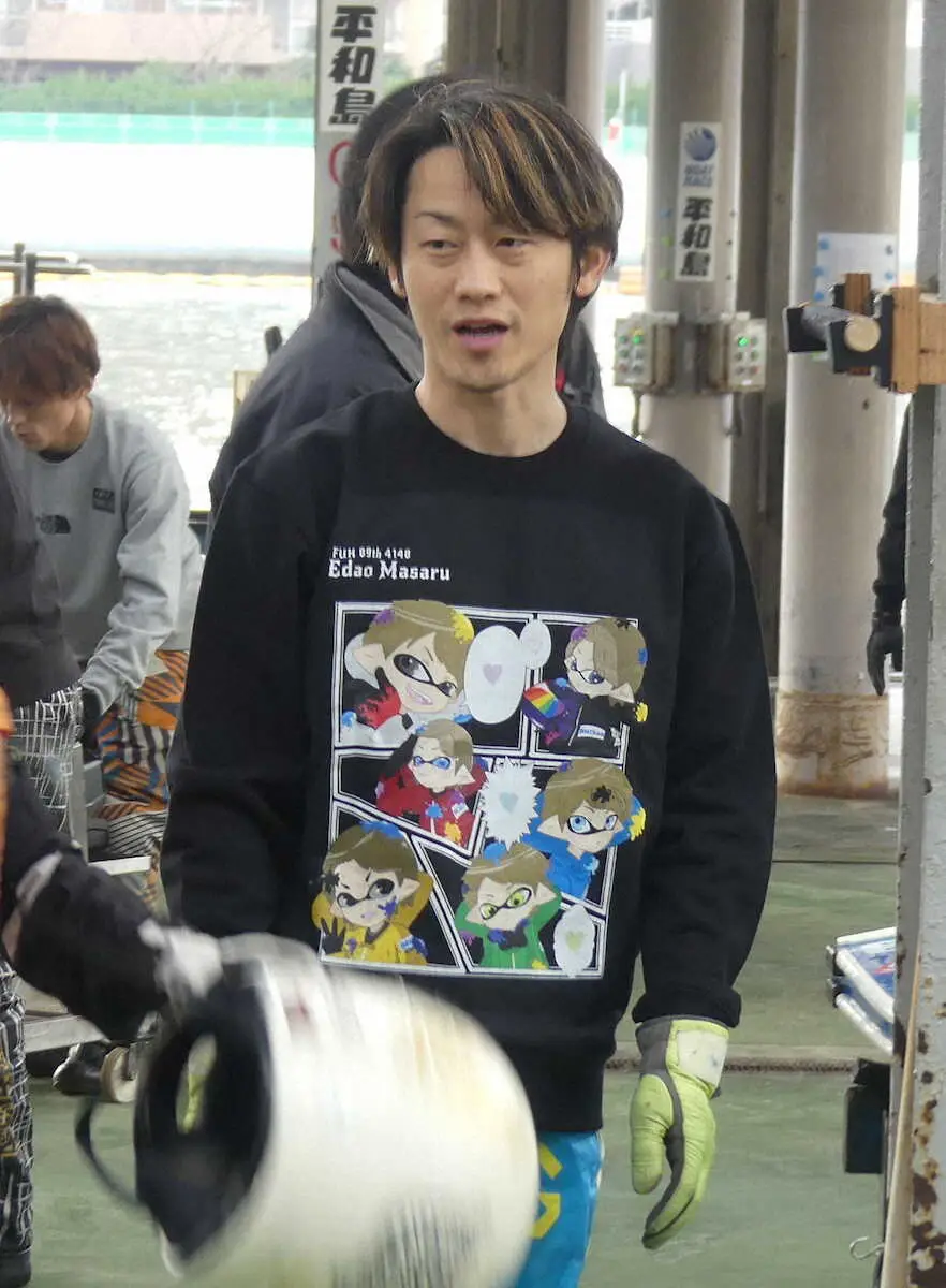 【画像・写真】【平和島ボート・東京中日スポーツ杯前検】近況充実！低調機でも主役は枝尾賢