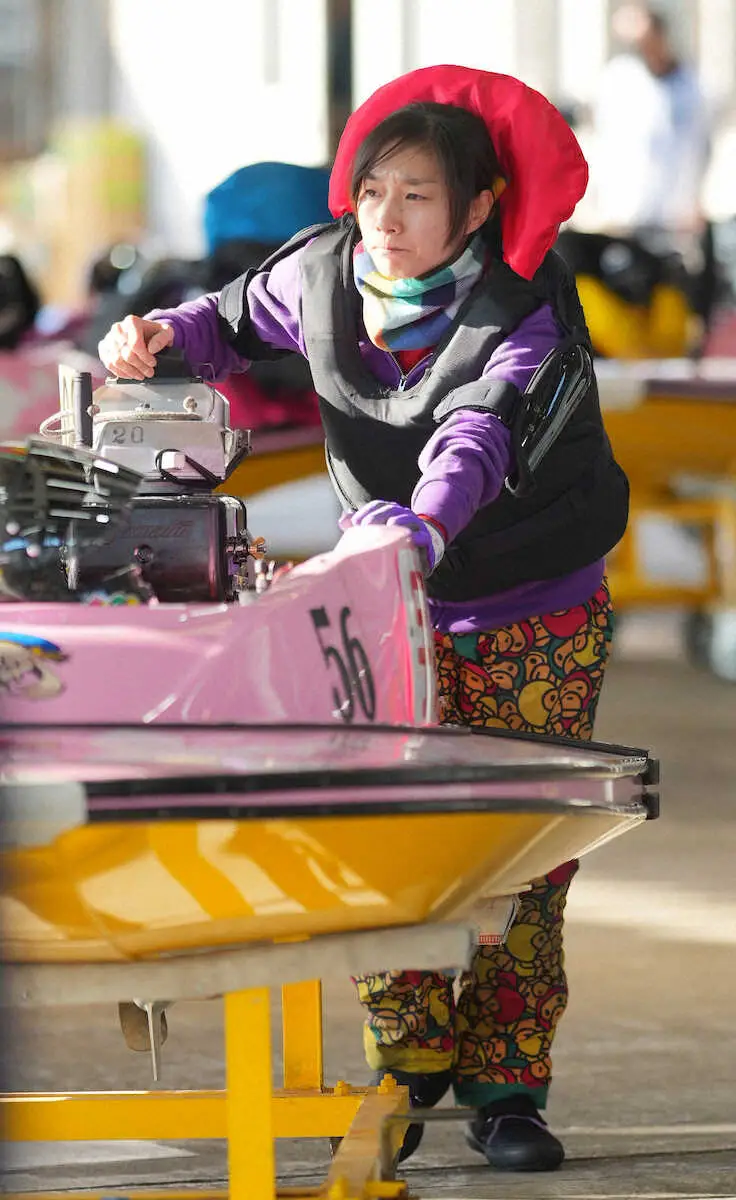 【画像・写真】【津ボート　G3オールレディース】宇野弥生　ゼロ台スタートで優勝つかめ