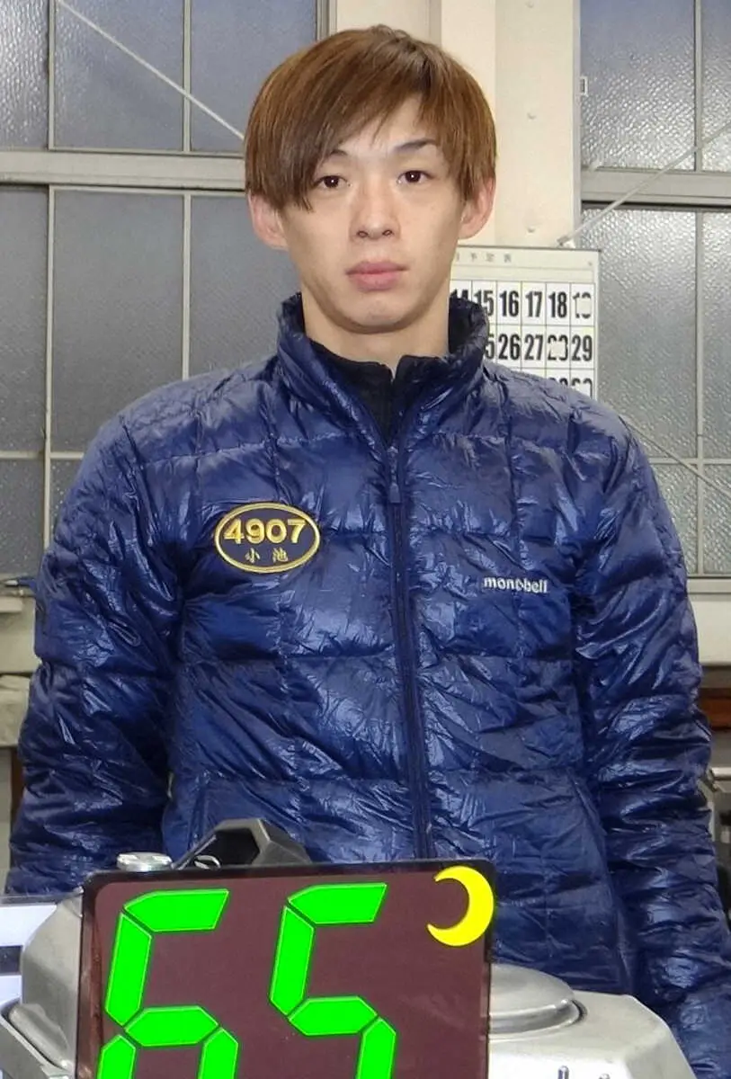 【画像・写真】【住之江ボート　ルーキーシリーズ第2戦　初日12R】小池修平　ぶっ飛ばす