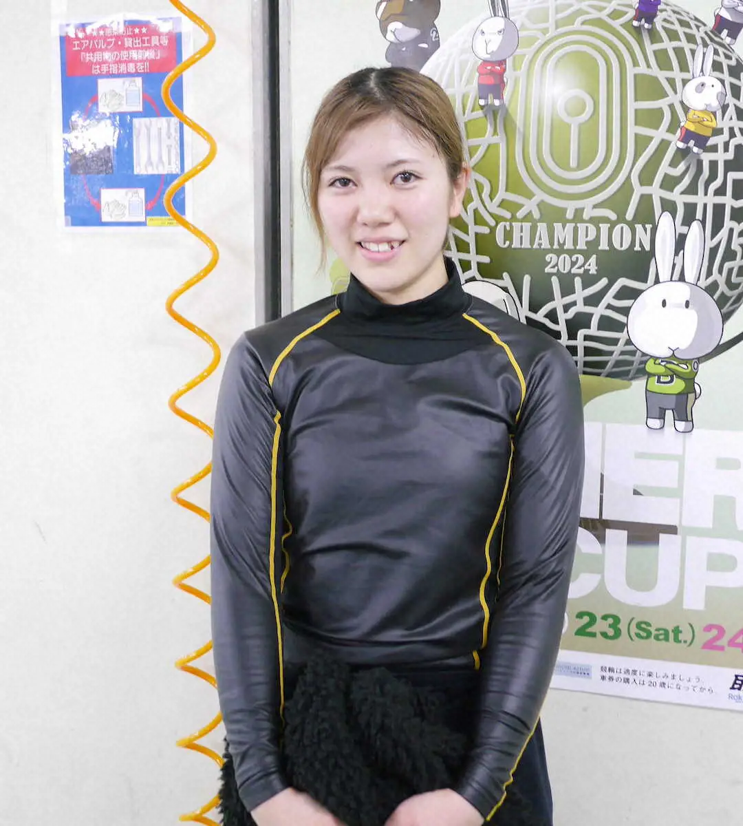 【画像・写真】【取手競輪・ガールズ初日7R】ルーキー金田舞夏が好走2着「開き直れたのが良かったのかな」