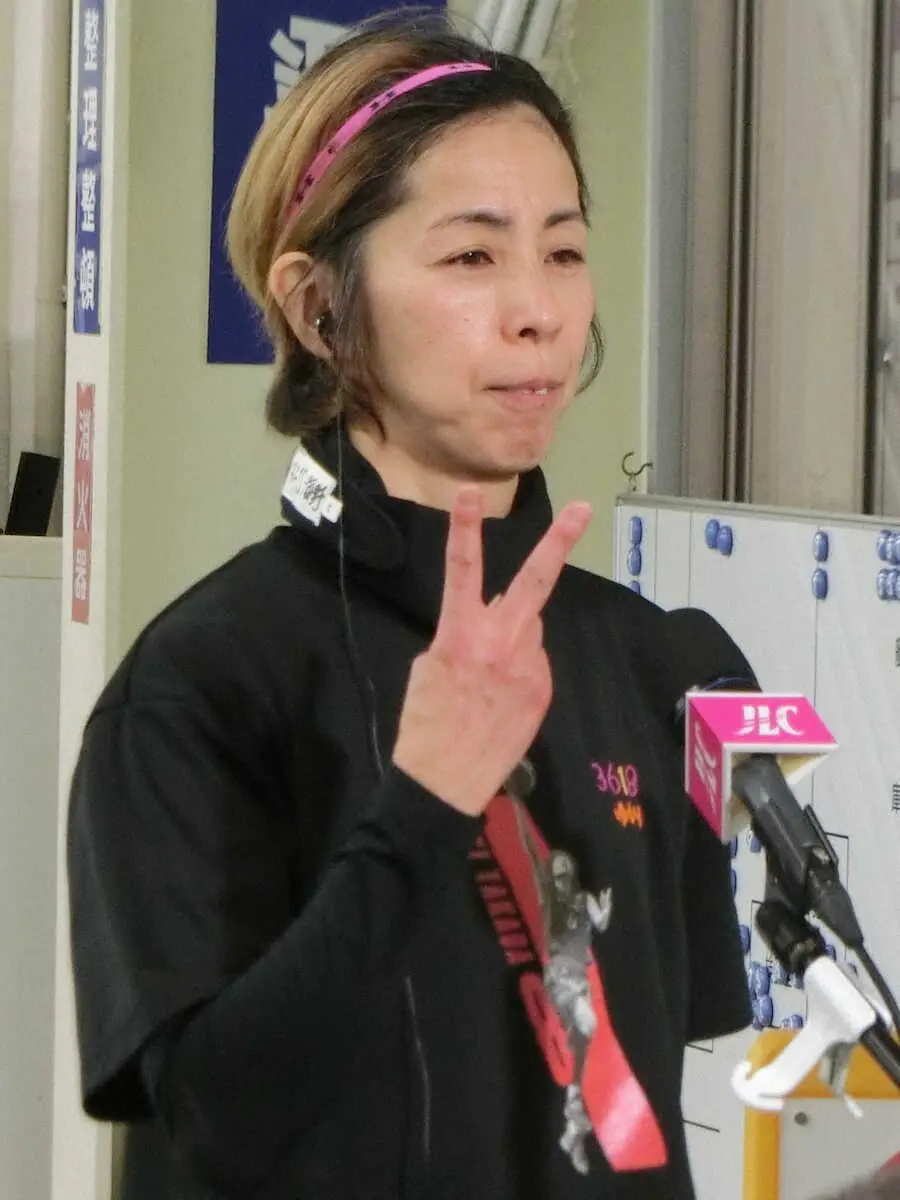 【画像・写真】【鳴門ボート　レディースVSルーキーズバトル】海野ゆかり　エース68号機で優出切符ゲットだ