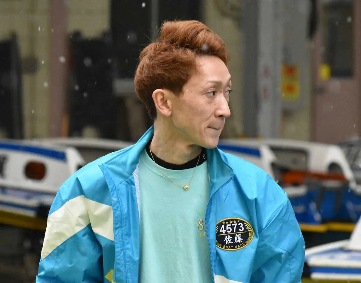 【画像・写真】【平和島ボート　G1第69回関東地区選手権　2日目】佐藤翼　踏みとどまった