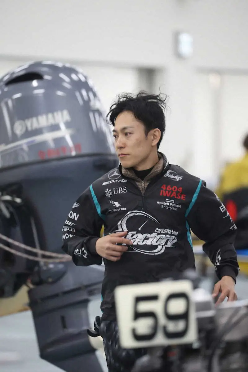 【画像・写真】【蒲郡ボート　G1東海地区選手権競走】岩瀬裕亮　完璧イン逃げで勢い加速