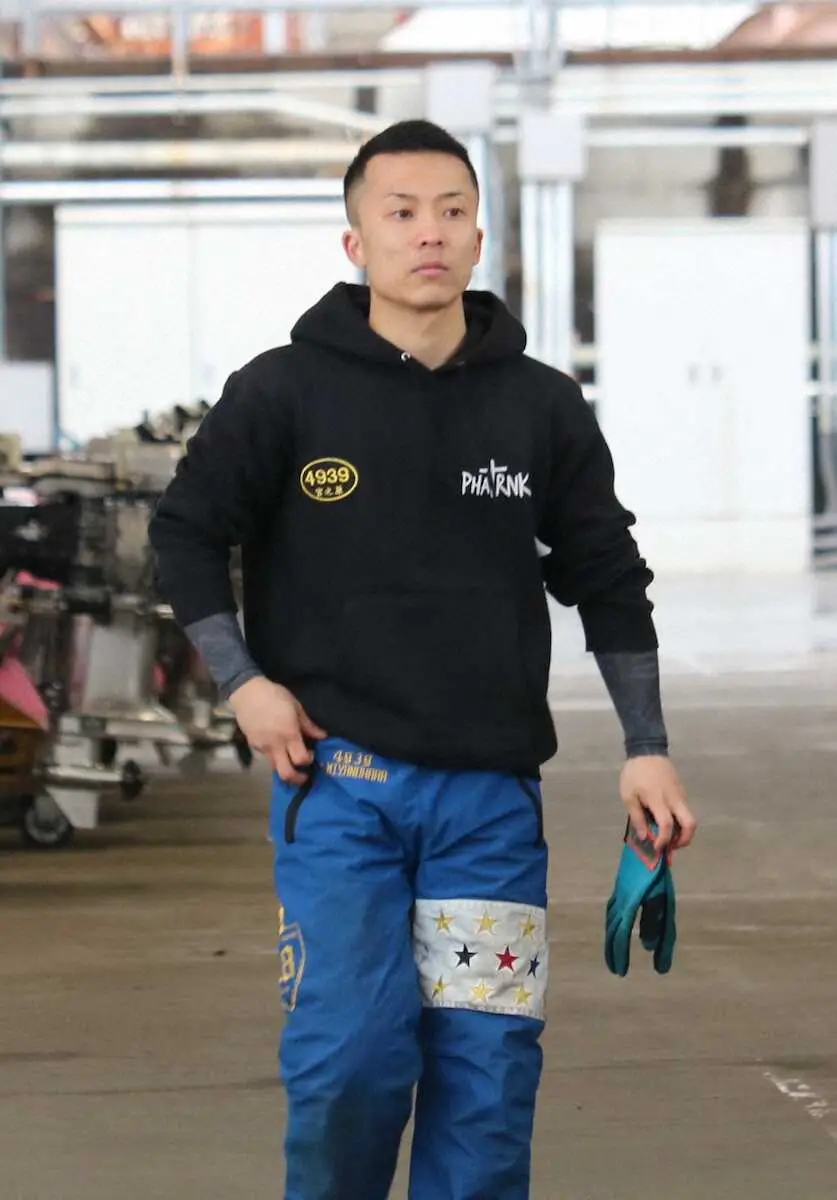 【画像・写真】【多摩川ボート　男女W優勝戦　前検日】宮之原輝紀　納得のパワー