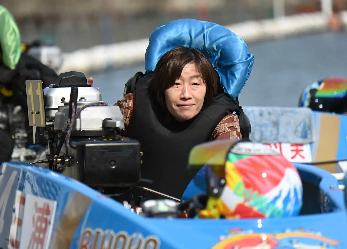 【画像・写真】【びわこボート・G2レディースオールスター】三浦永理　予選トップ遠藤を撃破して優勝戦3号艇に