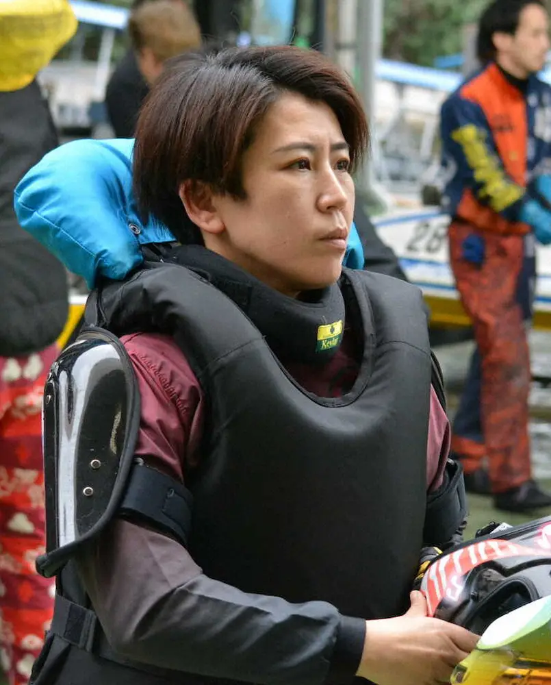 【画像・写真】【平和島ボート　DMM.com杯】落合直子が高勝率機を獲得