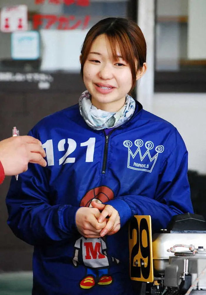 【画像・写真】【とこなめボート　ヴィーナスシリーズ第22戦】柴田百恵　「冷静に行けました」2コース捲り決めた