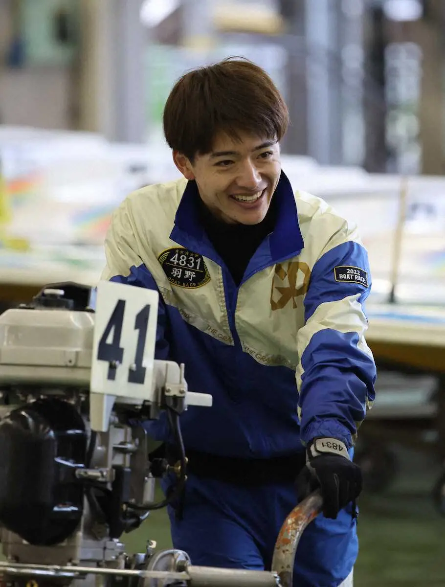 【画像・写真】【からつボート　G1唐津ダイヤモンドカップ】羽野直也　バースデー勝利で準優へ望みつなげたい