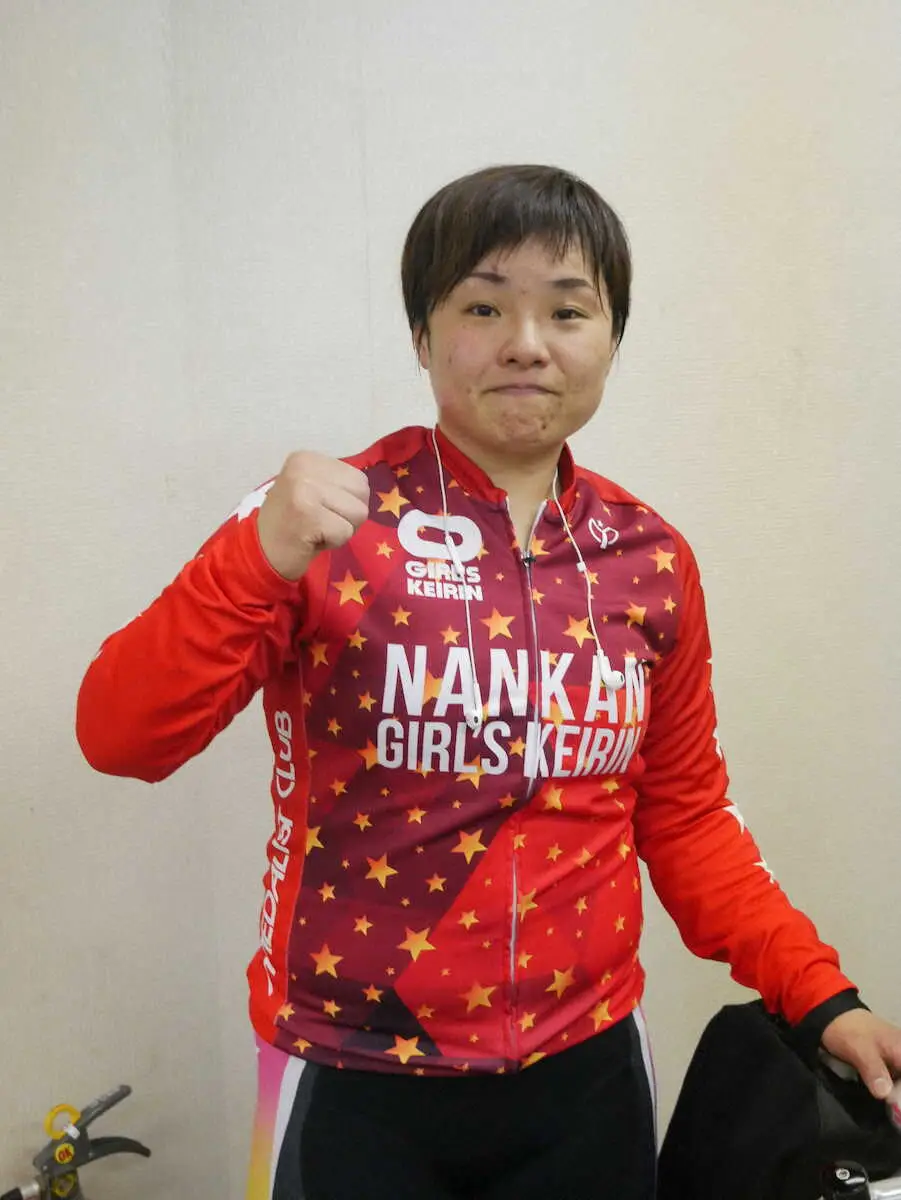 【画像・写真】【立川競輪　ガールズ　初日6R】連続白星発進の杉沢毛伊子　「よろこばず平常心です」