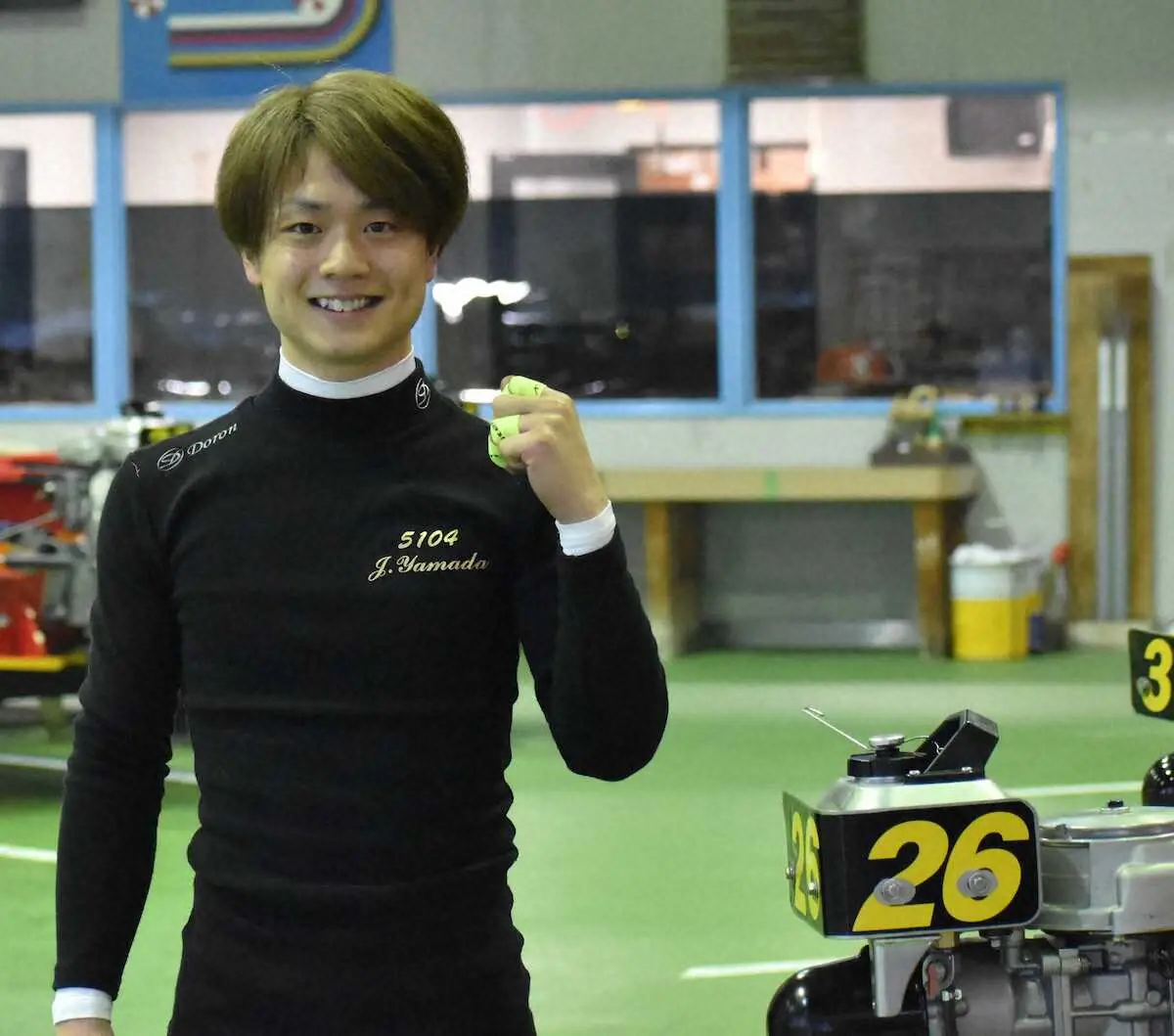 【画像・写真】【若松ボート　ミッドナイトボートレース】2節連続若松出場　山田丈　今節にかける