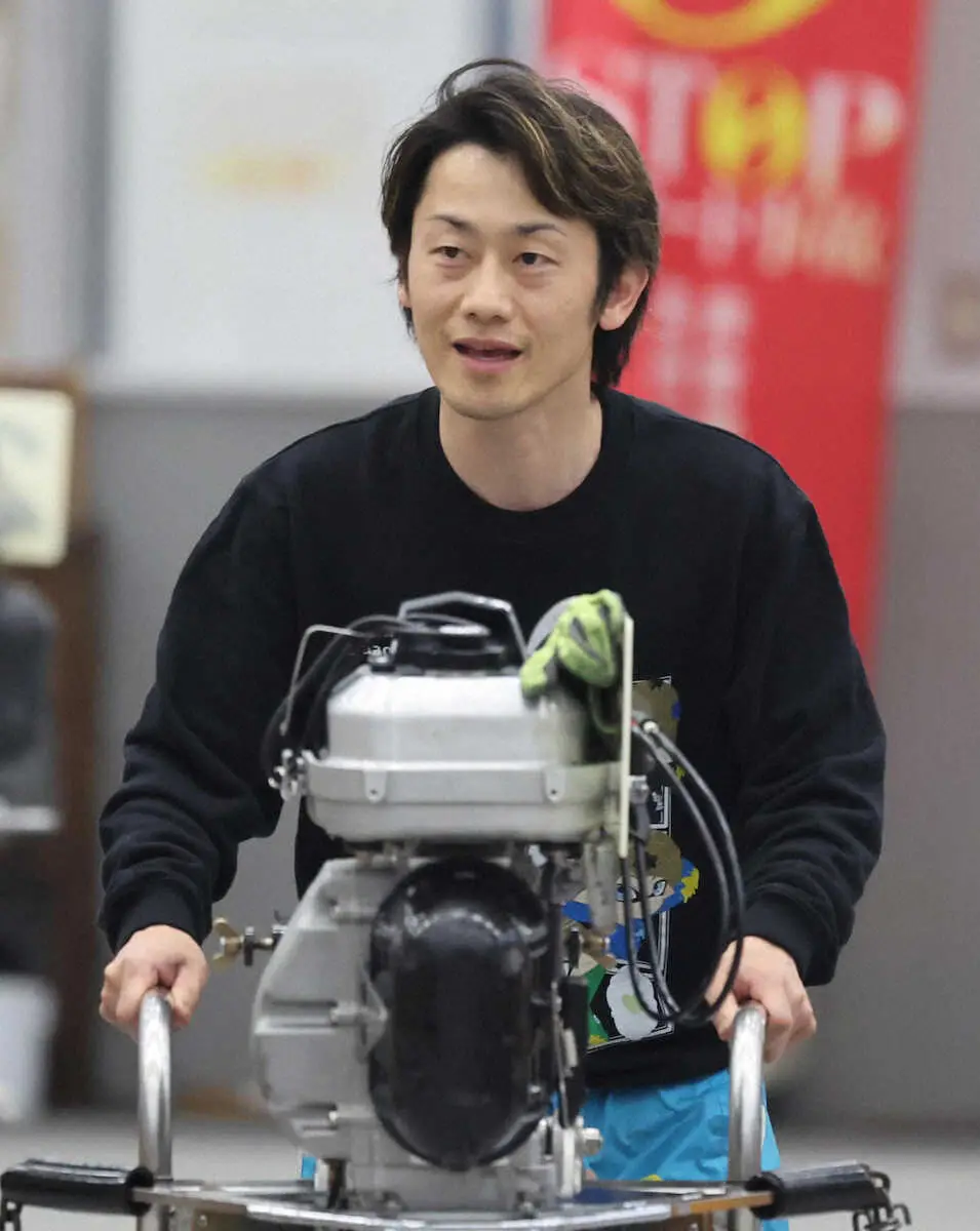 【画像・写真】【大村ボート　G1海の王者決定戦】前回チャンプの枝尾賢に看板機