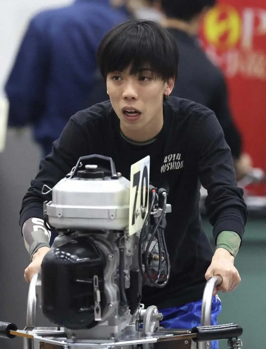 【画像・写真】【大村ボート　G1海の王者決定戦】吉田裕平　ペラのアドバイスもらい底上げ成功