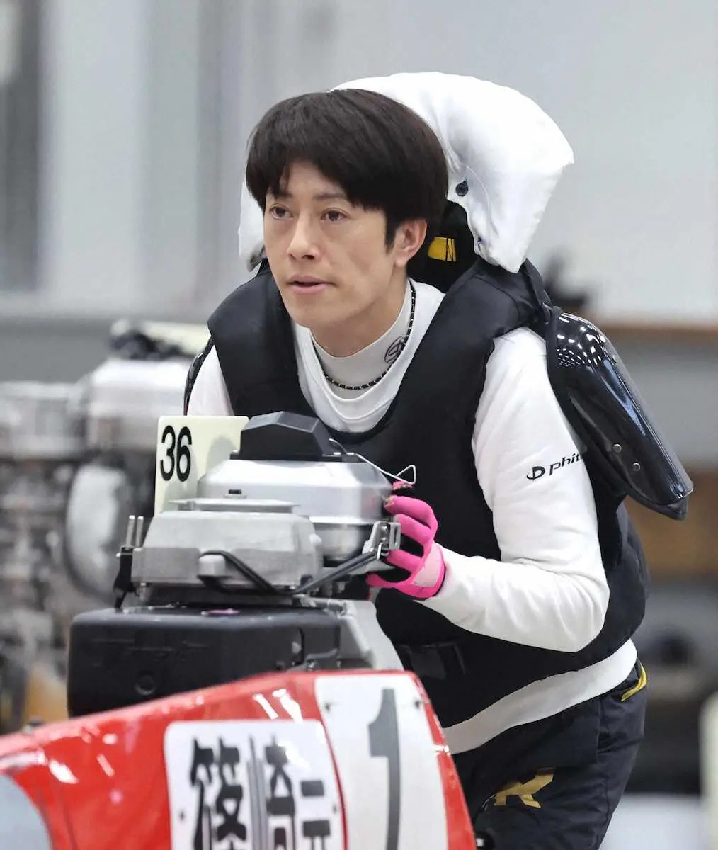 【画像・写真】【大村ボート・G1海の王者決定戦】篠崎元志　4日目1、2着で予選18位滑り込み　