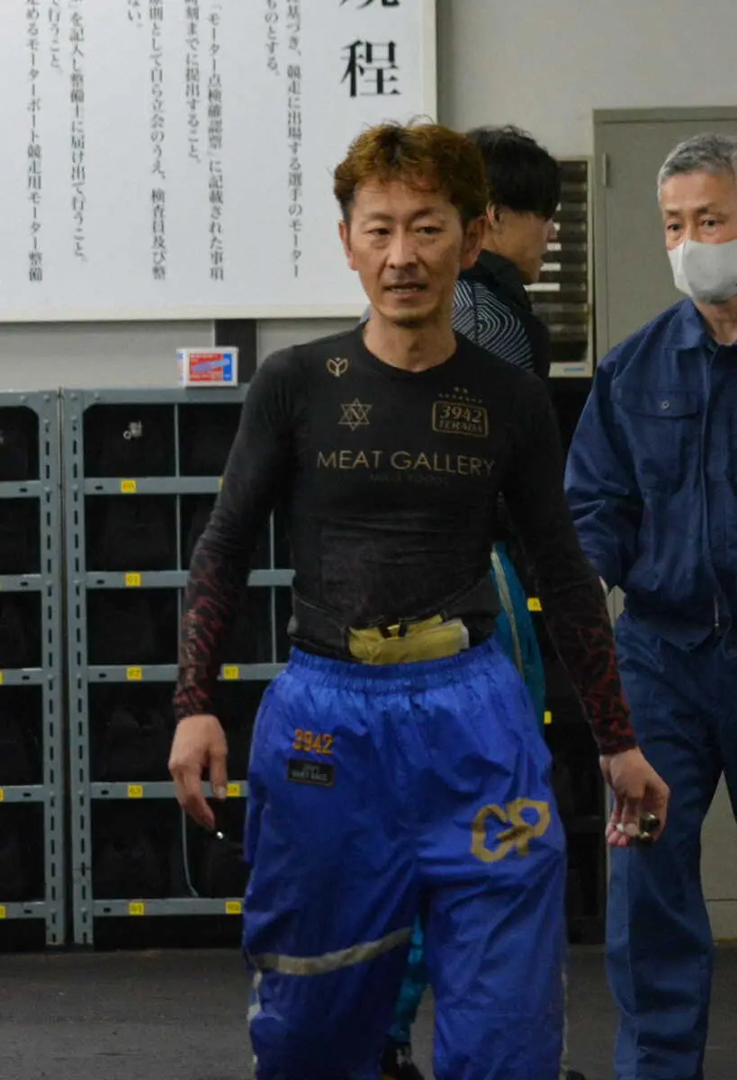 【画像・写真】【鳴門ボート　第25回マスターズチャンピオン】寺田祥　猛烈な追い上げで3着入線