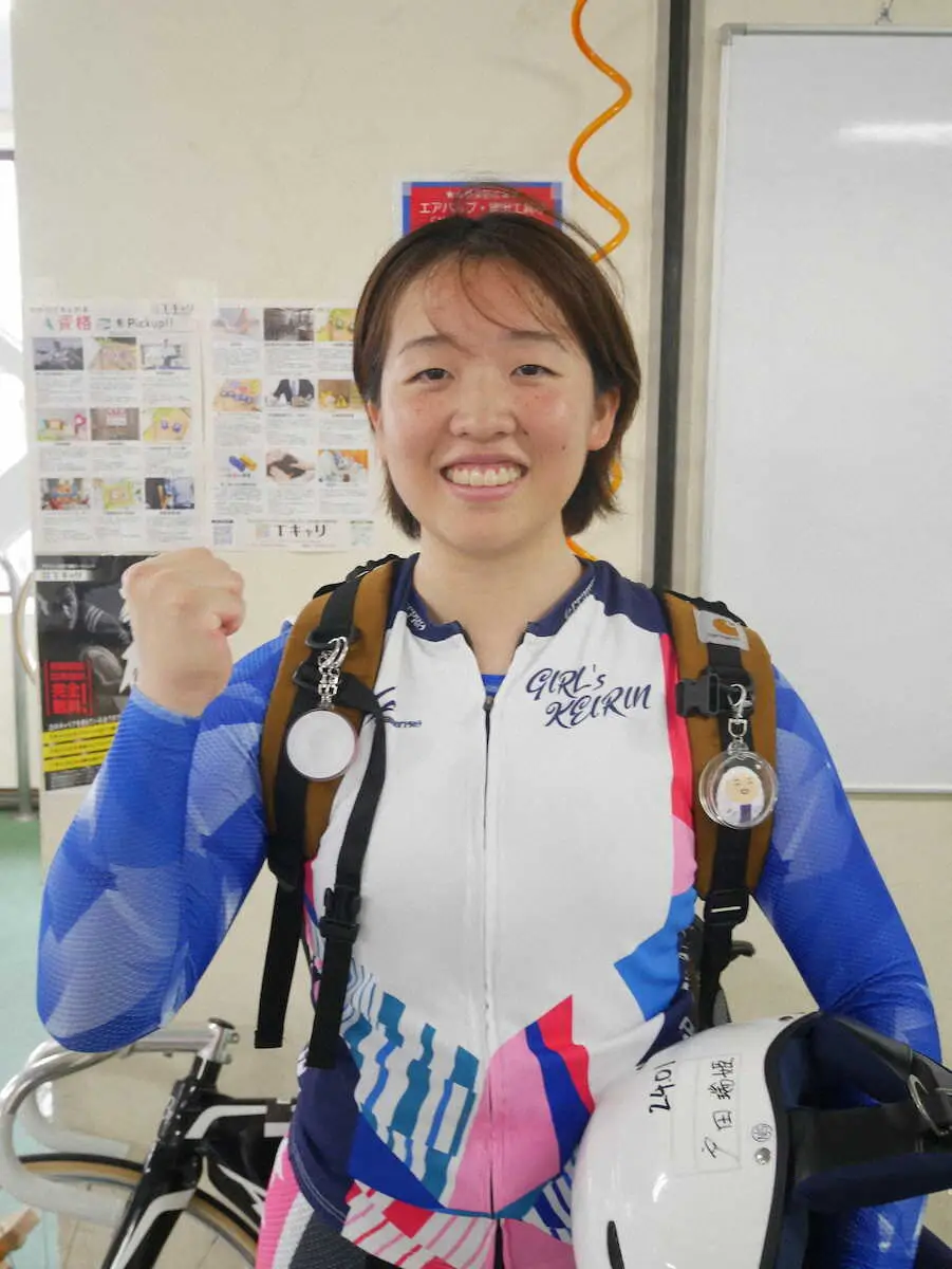 【画像・写真】【取手競輪　F1　2日目6R】戸田瑞姫　3着で地元決勝に滑り込み