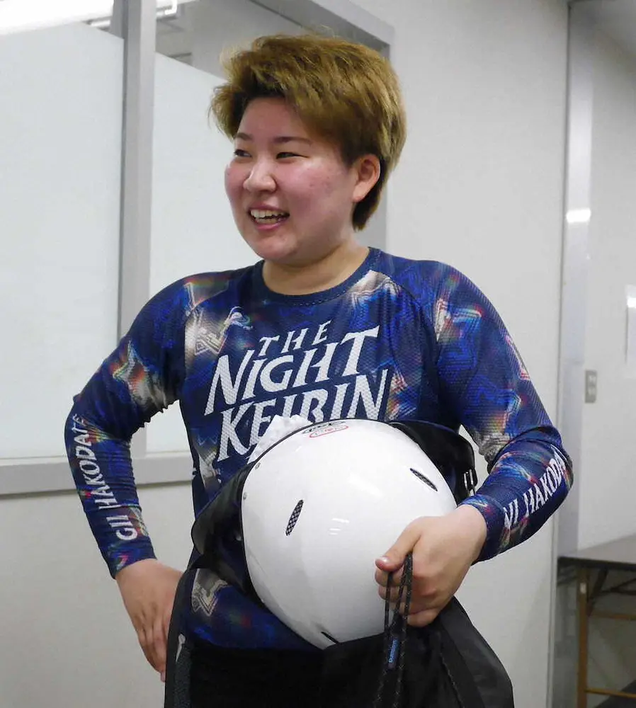 【画像・写真】【京王閣競輪　F2ガールズ2日目6R】畠山ひすい真っ向勝負を宣言「石井さんを捲るのは無理」