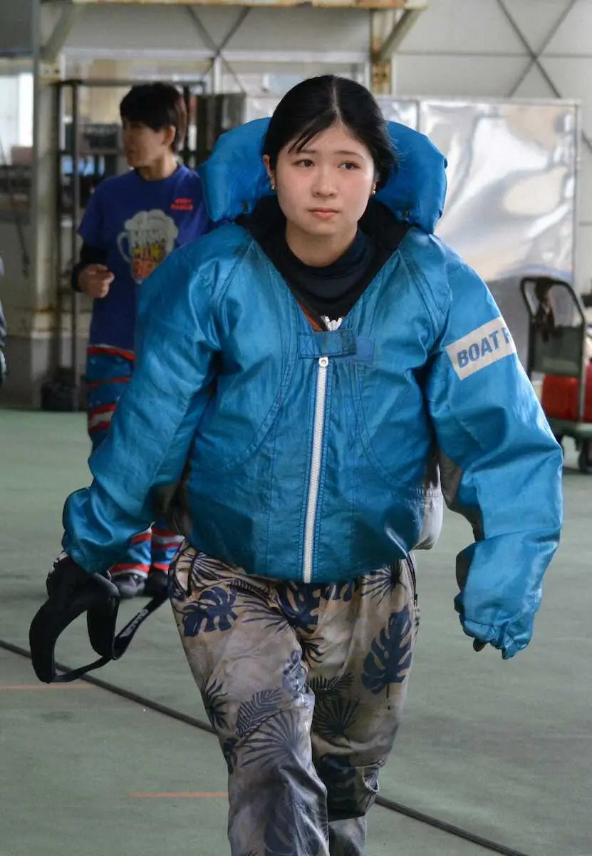 【画像・写真】【宮島ボート　G2レディースオールスター】神里琴音　感触アップに成功