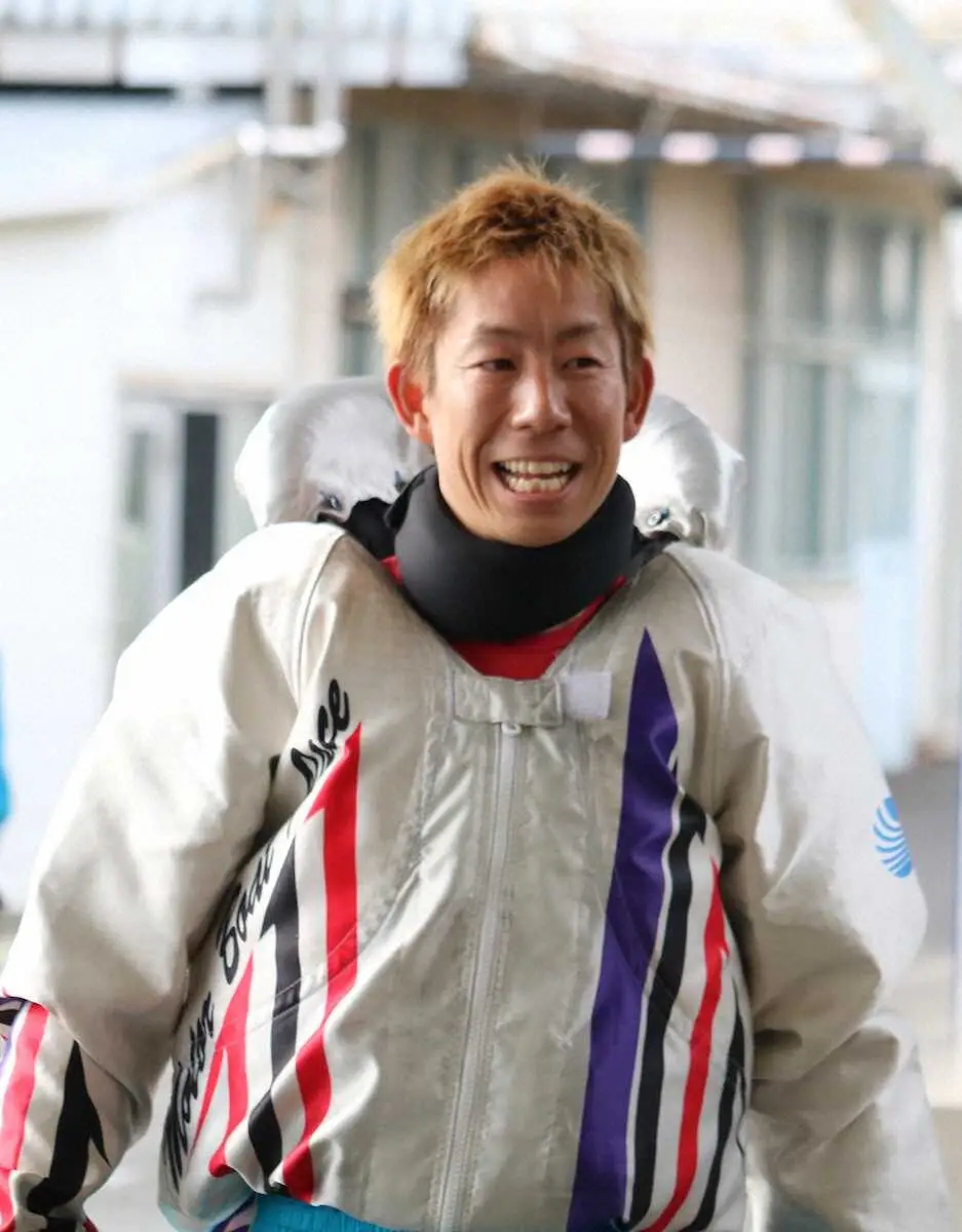 【画像・写真】【多摩川ボート　第62回スポーツニッポン賞】大上卓人　師匠に感謝