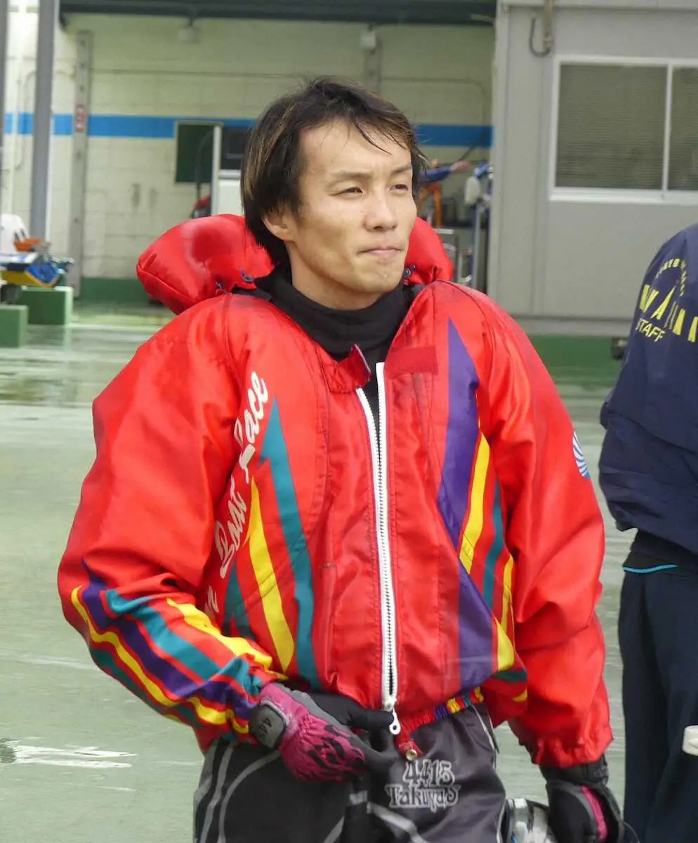 【画像・写真】【平和島ボート　G2モーターボート大賞】下出卓矢　チルトアップ宣言