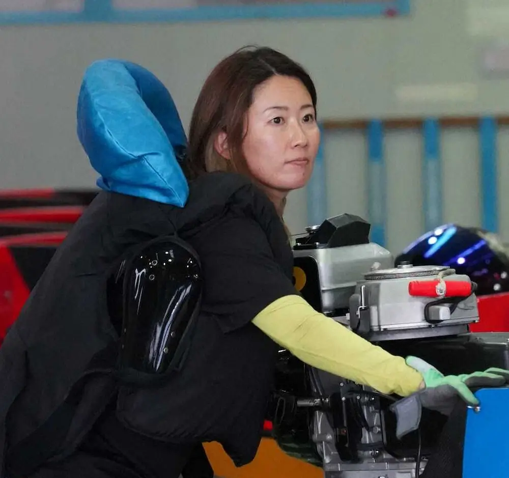 【画像・写真】【若松ボート　G3オールレディース】土屋千明　“Wの勝負駆け”へ思い切りよく