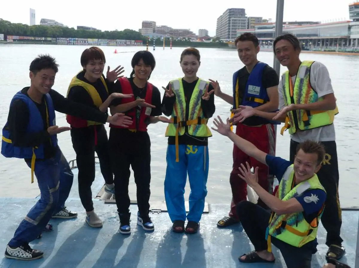 【画像・写真】【多摩川ボート　SG第51回オールスター】西橋奈未の水神祭は…まさにオールスター