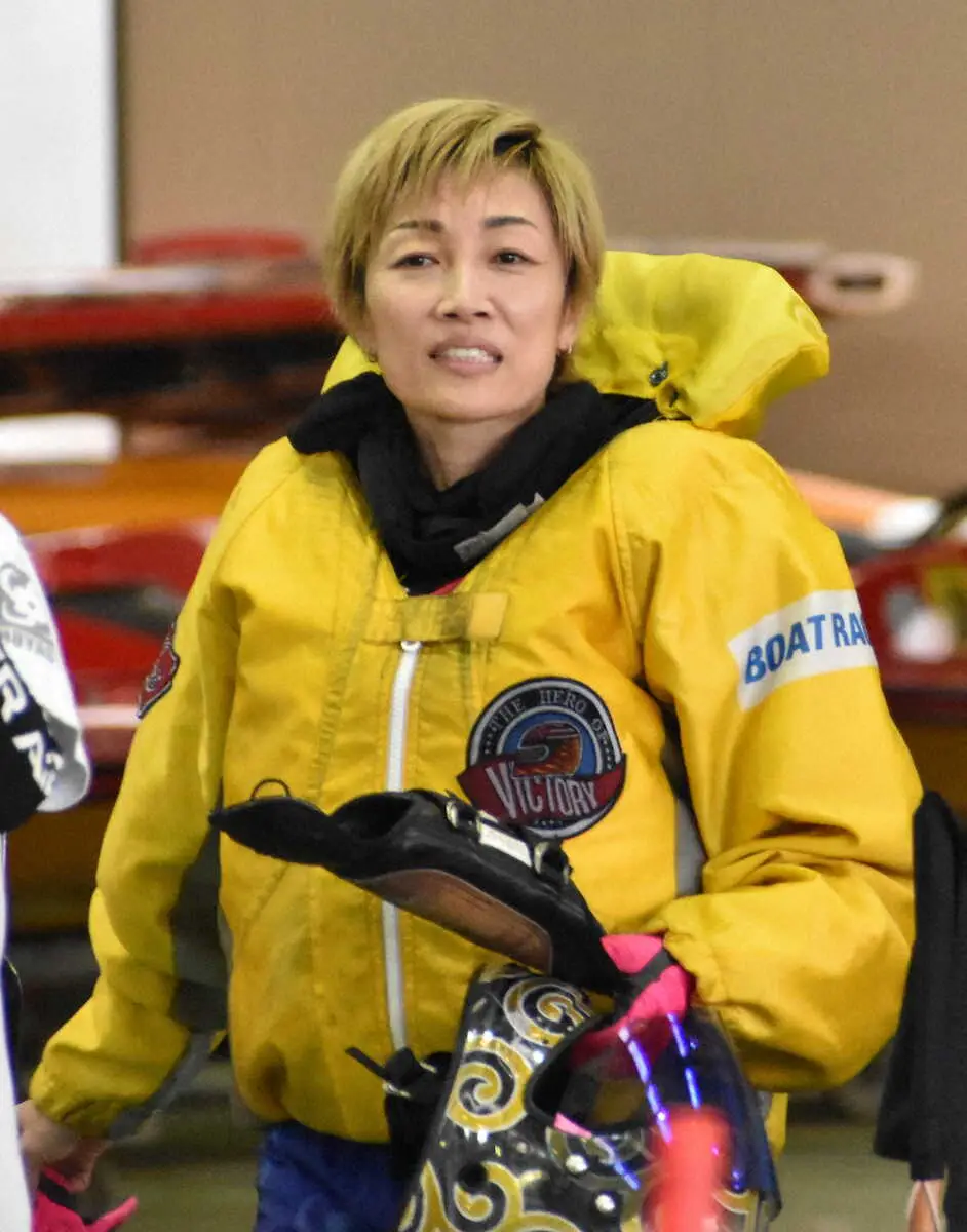 【画像・写真】【若松ボート　G3オールレディース】中谷朋子　速攻逃げで今年初優勝決める