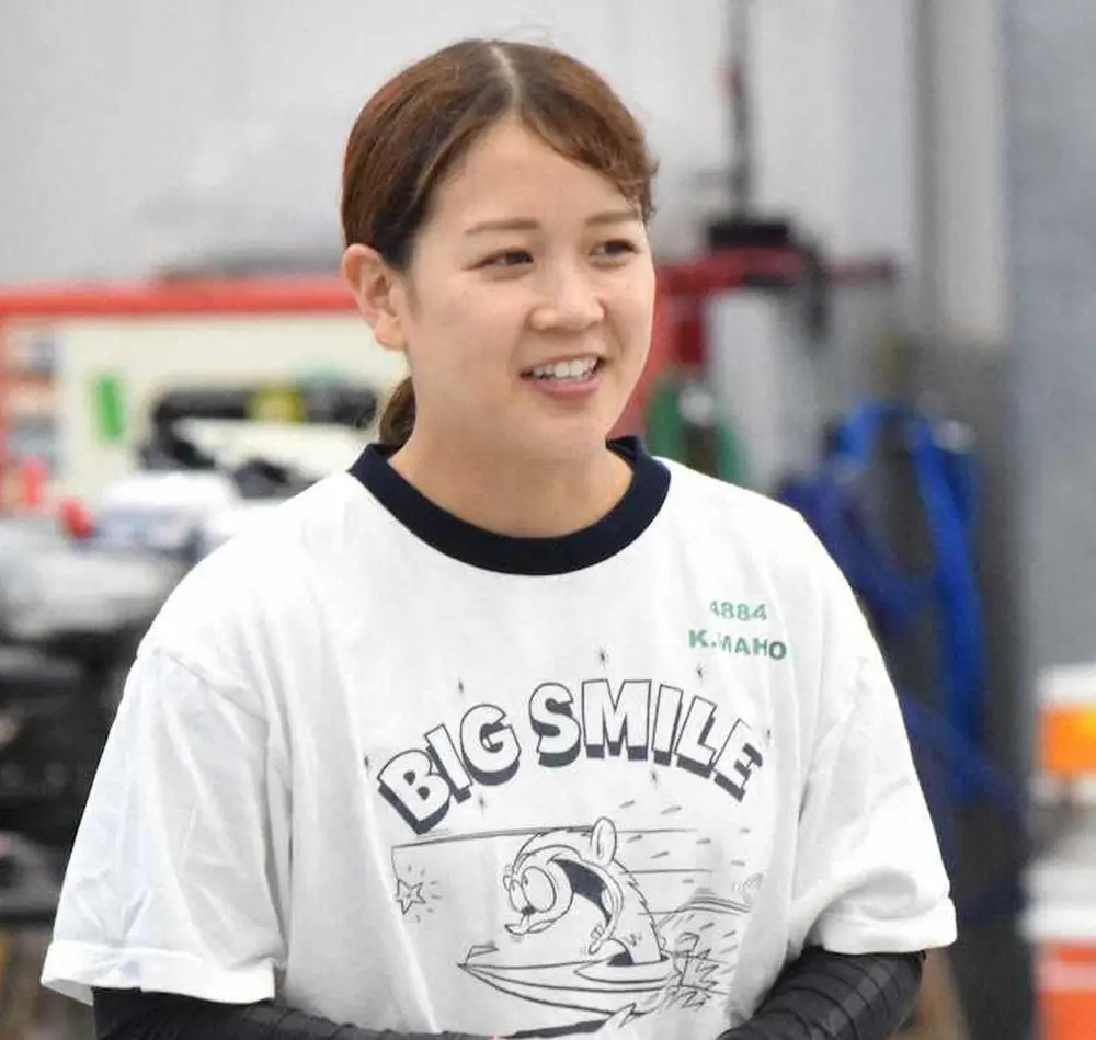 【画像・写真】【大村ボート　ヴィーナスシリーズ第5戦】勝浦真帆　パワフル56号機で躍動