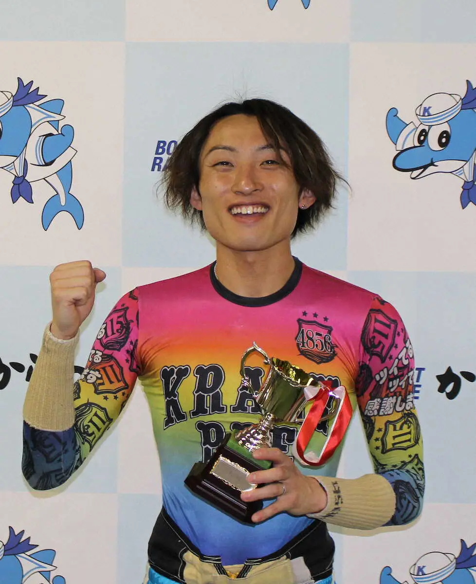【画像・写真】【唐津ボート・からつスポーツニッポン杯】豊田健士郎　4カド捲りで今年4回目の優勝