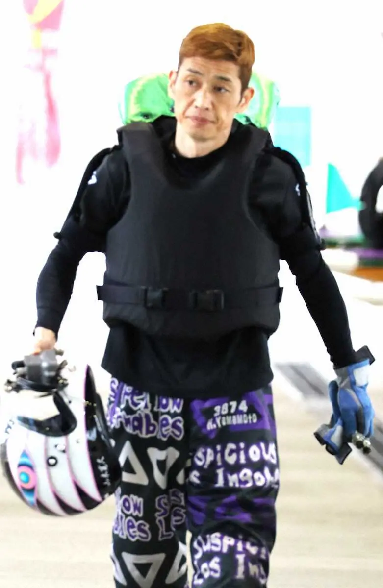 【画像・写真】【住之江ボート　G1太閤賞】山本寛久　誕生日に花添える快走に期待