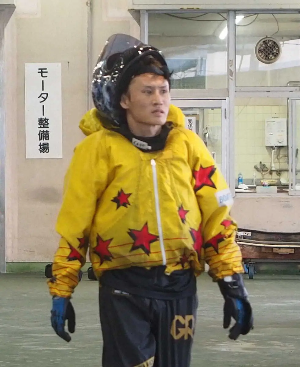 【画像・写真】【下関ボート　ヤクルト山陽杯】優勝戦1号艇は白井英治　隙のない仕上がり