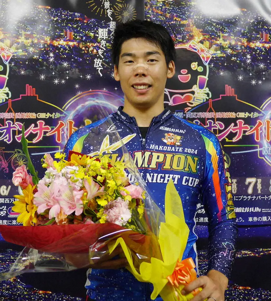 【画像・写真】【函館競輪　G3ミリオンナイトカップ　最終日】阿部将大　3度目G3制覇「G1決勝に乗る選手に」