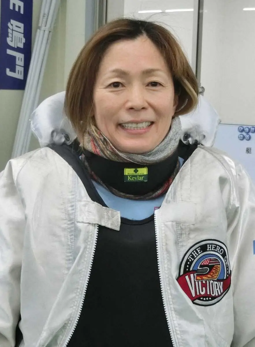 【画像・写真】【鳴門ボート　G3オールレディース　4日目】岩崎芳美　ここは負けられない　イン速攻