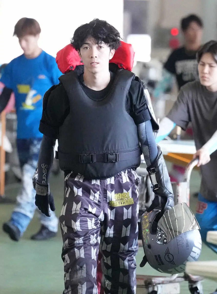 【画像・写真】【からつボート・G3ウエスタンヤング】牧山敦也　ボートレーサーという職業が身近にあった