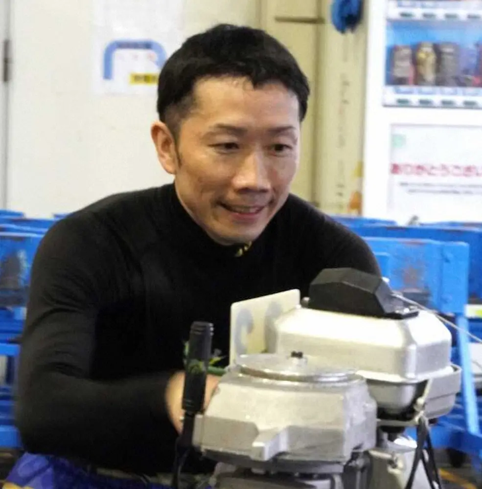 【画像・写真】【江戸川ボート　にっぽん未来プロジェクト競走in江戸川】松本庸平　ピンピンでリズムアップ