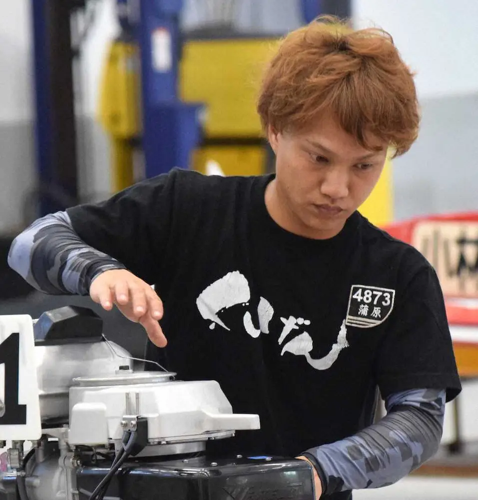 【画像・写真】【大村ボート　ミッドナイトボートレース3rd　前検日】蒲原健太　注目の11号機で期待通りの動き