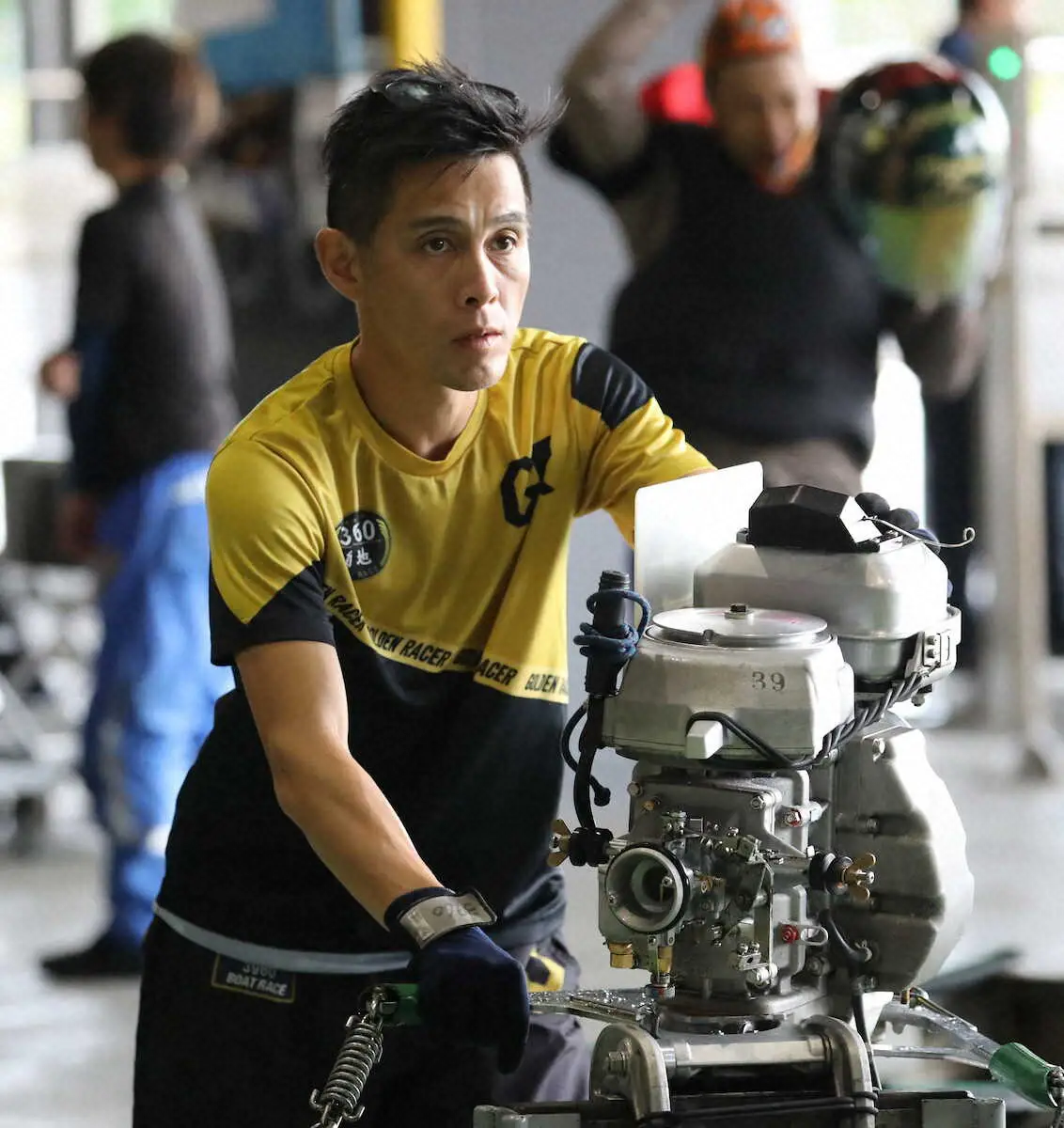 【画像・写真】【津ボート　第6回全国ボートレース甲子園　前検日】菊地孝平が実績最上位機を獲得「悪いところない」