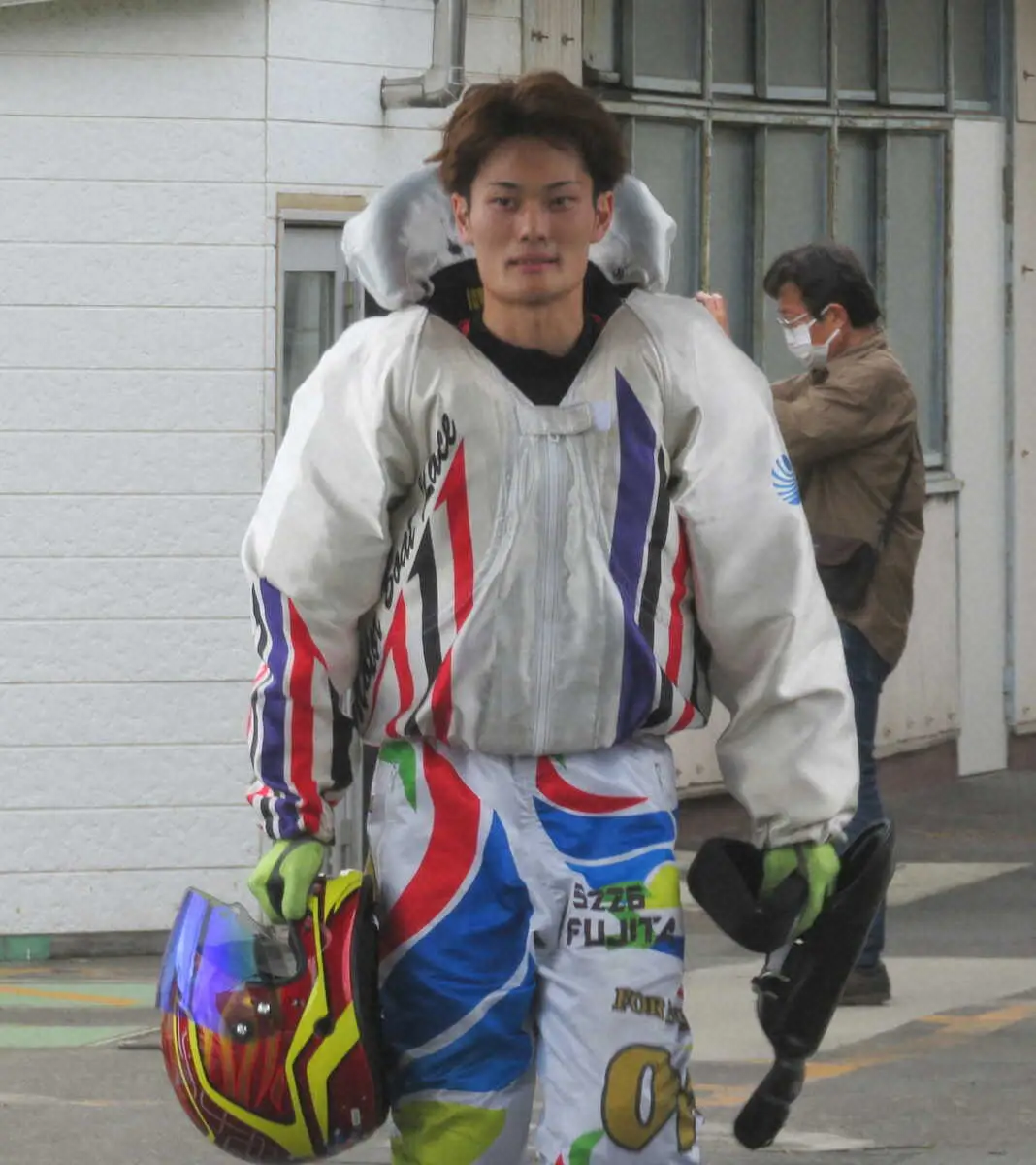 【画像・写真】【ボートレース多摩川　第1回坂上忍杯　2日目】フレッシュルーキーの藤田俊祐が2勝目